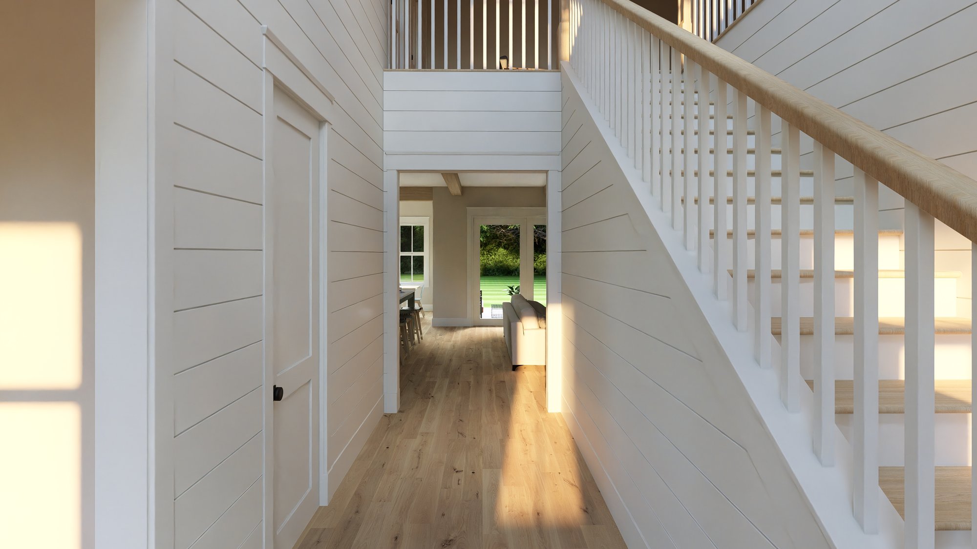 Custom home interior