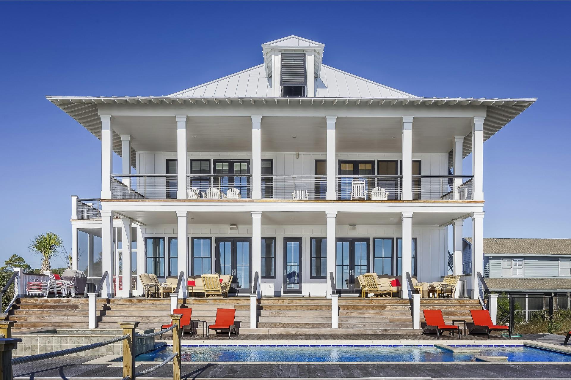 Coastal custom home prepared for HOA approval in Brunswick County NC
