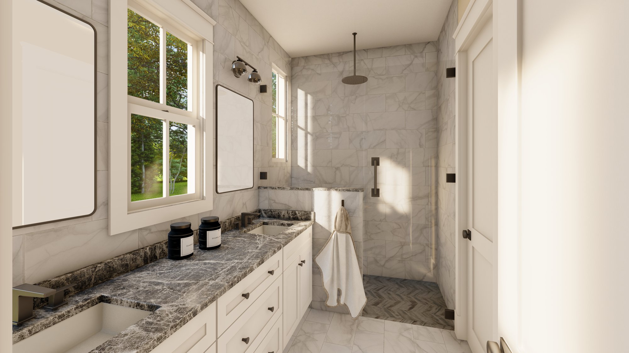 luxury master bathroom design