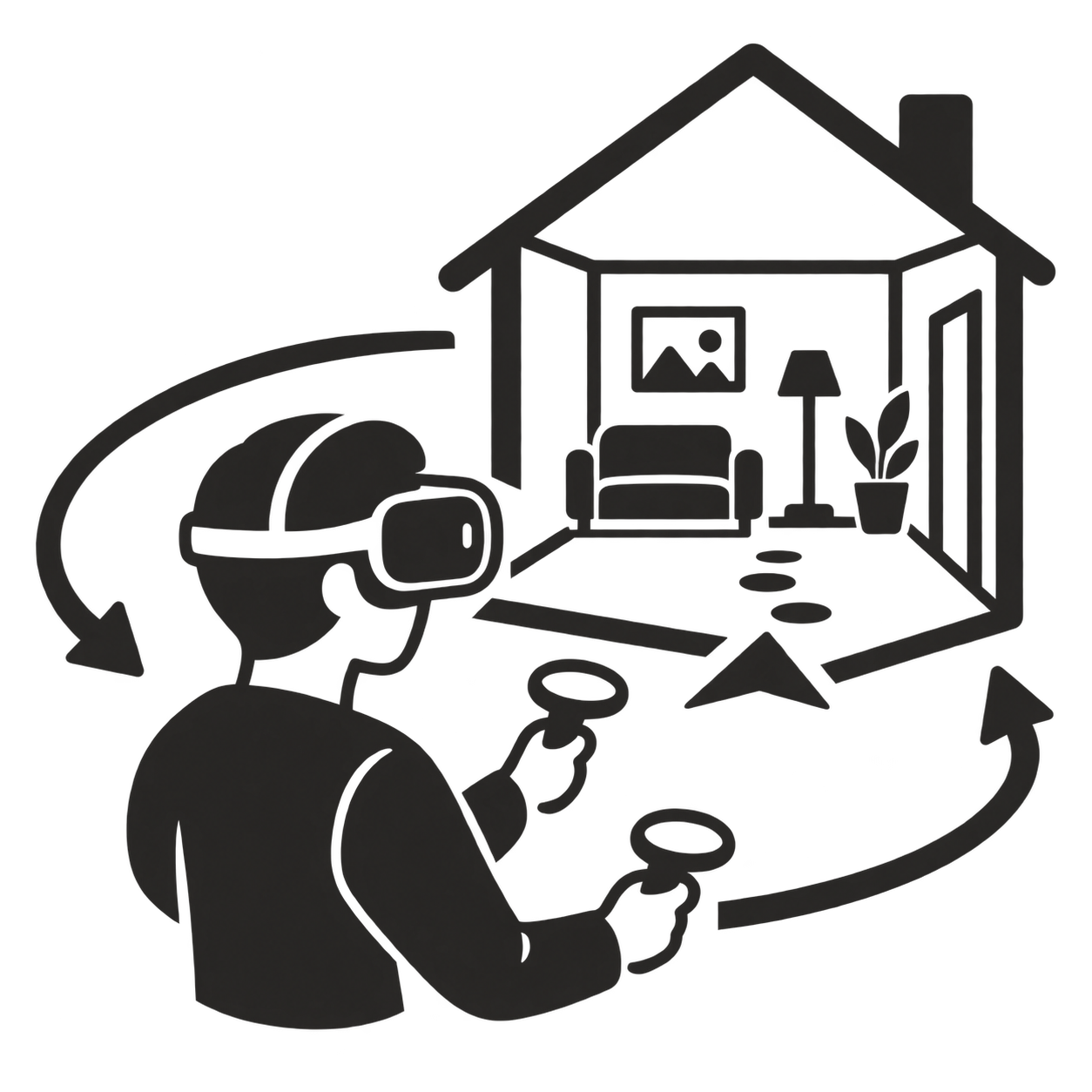 virtual home tour walk through designer
